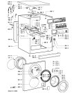 Схема №2 WAK 8260 с изображением Обшивка для стиралки Whirlpool 481245215817