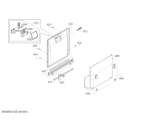 Схема №7 SMI46IB00H swiss edition с изображением Передняя панель для посудомойки Bosch 11019904