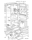 Схема №1 KGI 2920/B-LH с изображением Дверца для холодильной камеры Whirlpool 481241828334