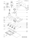 Схема №1 AKS 327/IX с изображением Горелка для электропечи Whirlpool 484000000086