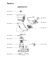 Схема №2 LM9021B1/702 с изображением Корпусная деталь для блендера (миксера) Moulinex MS-0A08351