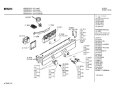 Схема №6 HBN5460 с изображением Панель управления для духового шкафа Bosch 00359315