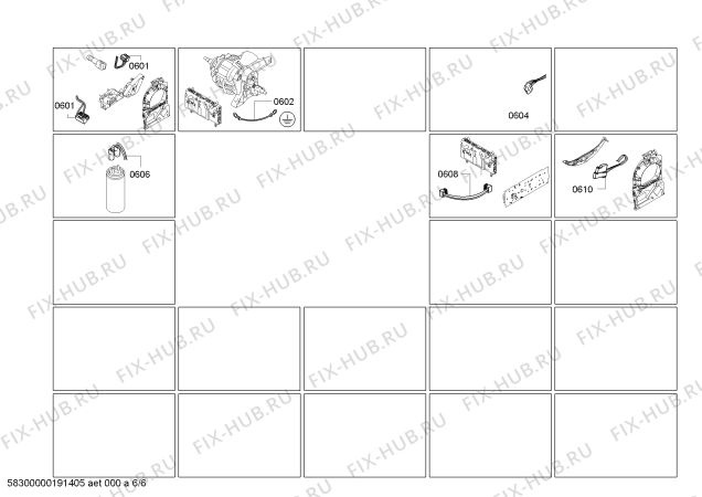 Взрыв-схема сушильной машины Siemens WT47W4S0AT - Схема узла 06