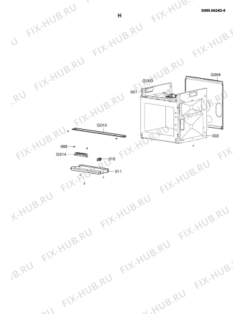 Схема №9 BLH 7502 R с изображением Провод для плиты (духовки) Whirlpool 480121102474