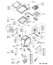 Схема №2 AWT 8208 с изображением Обшивка для стиральной машины Whirlpool 481245211977