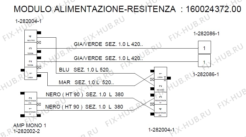 Большое фото - Провод для посудомойки Indesit C00278066 в гипермаркете Fix-Hub