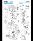 Схема №1 BCO420 с изображением Электропредохранитель для электрокофеварки DELONGHI 7313281979