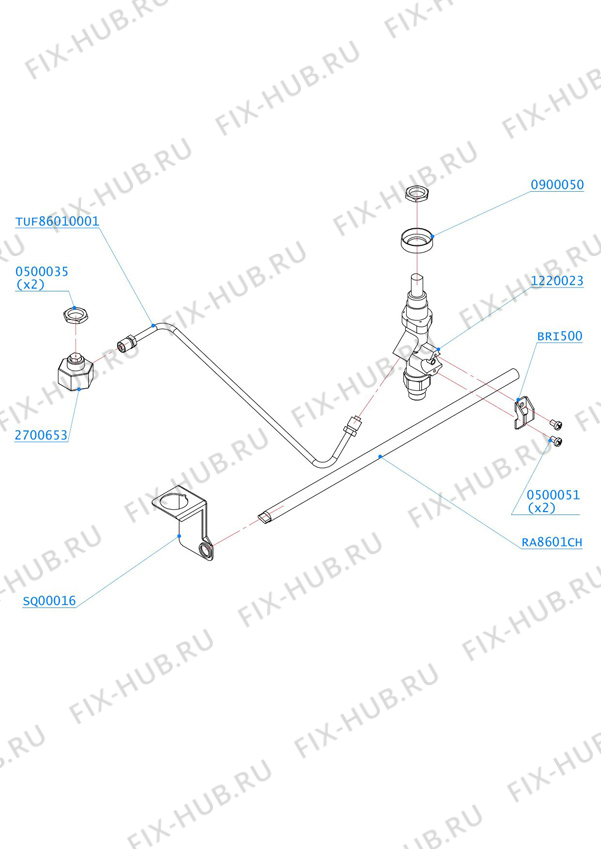 Большое фото - Другое для холодильника Electrolux 1053107742 в гипермаркете Fix-Hub