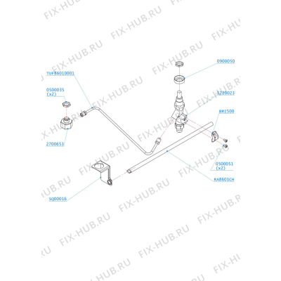 Другое для холодильника Electrolux 1053107742 в гипермаркете Fix-Hub