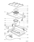 Схема №2 AKR 023/IX с изображением Разбрызгиватель для плиты (духовки) Whirlpool 481231038629