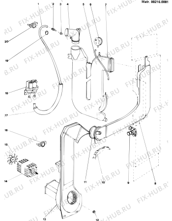 Схема №7 AV932CTFR (F001361) с изображением Декоративная панель для стиральной машины Indesit C00032548