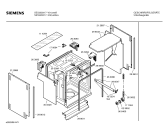 Схема №6 SE53231 с изображением Вкладыш в панель для посудомойки Siemens 00359243