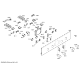 Схема №8 HBN56M550B с изображением Модуль для духового шкафа Bosch 00498995