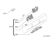 Схема №7 F77029B0P с изображением Микромодуль для посудомоечной машины Aeg 973911444063003