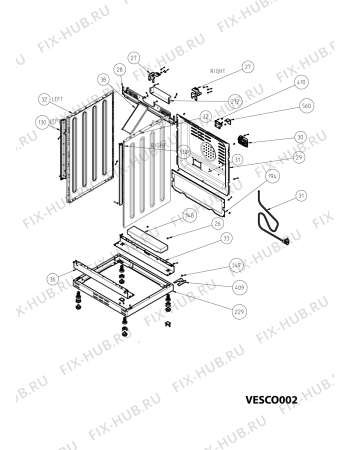 Схема №3 I6V85A4VWSE (F085232) с изображением Тэн для стиралки Indesit C00306121