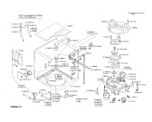 Схема №6 WG685029 с изображением Корпус для посудомойки Bosch 00111333