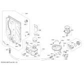 Схема №5 S41L68N1EU с изображением Силовой модуль запрограммированный для посудомойки Bosch 12007825