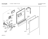 Схема №6 SE2HNA1 Art:409/233 с изображением Передняя панель для посудомойки Bosch 00353706