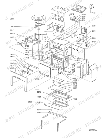 Схема №1 MHC 6612 IN с изображением Экран для микроволновки Whirlpool 481213038802