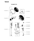 Схема №1 VU3540T1/75 с изображением Переключатель для ветродува Tefal FS-00000160