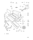 Схема №1 AKR 683 GY-1 с изображением Винтик для электровытяжки Whirlpool 482000003765