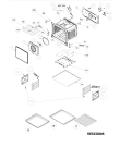 Схема №4 I6V85A4VWSE (F085232) с изображением Крышка для стиральной машины Indesit C00305984