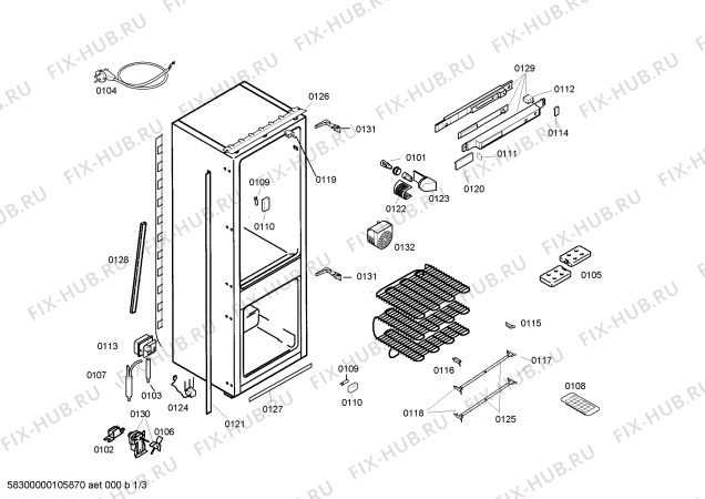 Схема №3 GS23U20NE с изображением Компрессор для холодильника Bosch 00142162