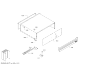 Схема №12 T42BR820NS с изображением Крышка для посудомоечной машины Bosch 11007417