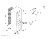 Схема №3 KGN39X70 с изображением Дверь для холодильной камеры Bosch 00244401