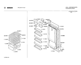 Схема №3 KFL2221 с изображением Панель для холодильника Bosch 00119121