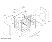 Схема №5 DI260411 с изображением Теплообменник для посудомойки Bosch 00684037