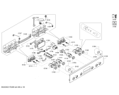 Схема №6 HEA43B451 Bosch с изображением Ручка выбора температуры для электропечи Bosch 00614224