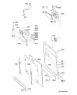 Схема №3 ADG 889 с изображением Держатель для посудомоечной машины Whirlpool 482000001595