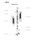 Схема №1 VU6520C0/7X0 с изображением Элемент корпуса для ветродува Calor CS-00115899