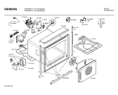 Схема №5 HB49080 с изображением Панель для духового шкафа Siemens 00285728