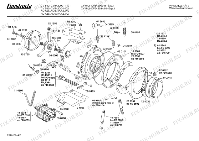 Схема №4 CV53600591 CV536 с изображением Ручка выбора программ для стиральной машины Bosch 00054707