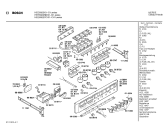 Схема №4 HEE6923NN с изображением Передняя часть корпуса для духового шкафа Bosch 00272232