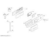 Схема №3 WAG20468TI с изображением Панель управления для стиральной машины Bosch 00666750