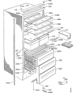 Схема №1 OEKO AS2073-4GS с изображением Обшивка для холодильника Aeg 2271021319