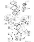 Схема №2 EV 7133 с изображением Обшивка для сушилки Whirlpool 481245210259