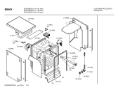 Схема №6 SRS43M02EU с изображением Краткая инструкция для посудомоечной машины Bosch 00593497