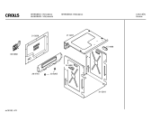 Схема №4 6HI953B с изображением Панель для духового шкафа Bosch 00298832