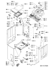 Схема №2 AWT 9124 с изображением Декоративная панель для стиралки Whirlpool 481245211125