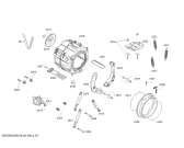 Схема №5 WAU288680W с изображением Кнопка вкл./выкл. для стиралки Bosch 10005225