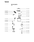 Схема №1 PF310138/87A с изображением Элемент корпуса для электрохлебопечки Tefal SS-986384