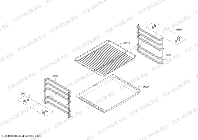 Взрыв-схема плиты (духовки) Bosch HEA33B251 Bosch - Схема узла 06