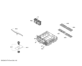 Схема №6 SKE53M25EU с изображением Передняя панель для посудомойки Bosch 00679171