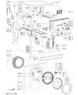 Схема №2 AWO/D 7836 с изображением Бак (полубак) для стиралки Whirlpool 480111100427