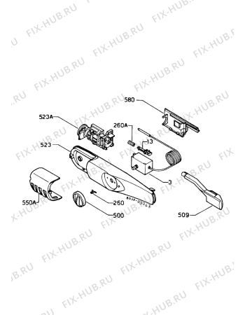 Взрыв-схема холодильника Juno JKU6435 - Схема узла Functional parts