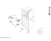 Схема №3 KDD74AW204 с изображением Льдогенератор для холодильника Bosch 00743787